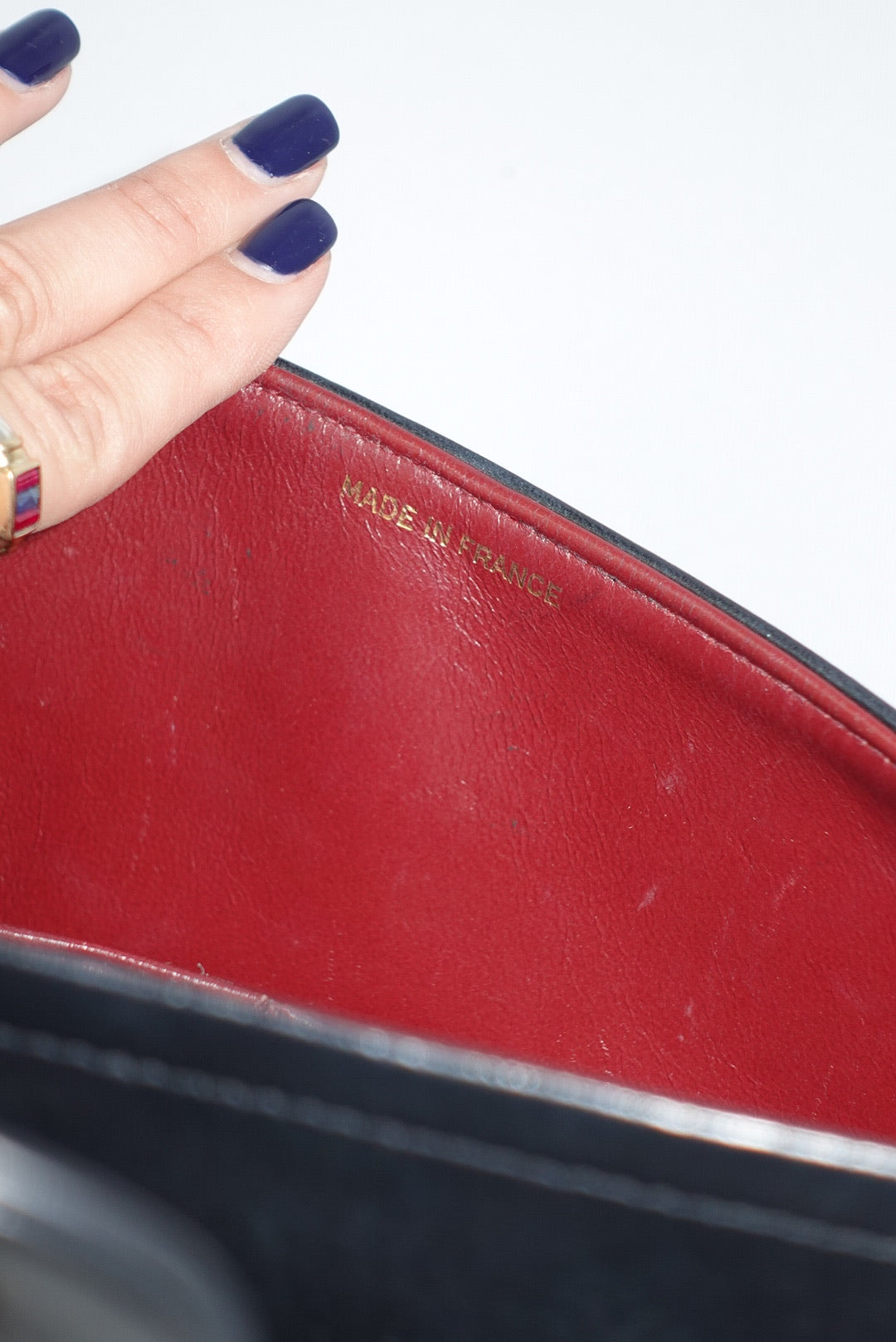 Borsa Chanel Vintage Classic Timeless Medium 25 Double Flap nera