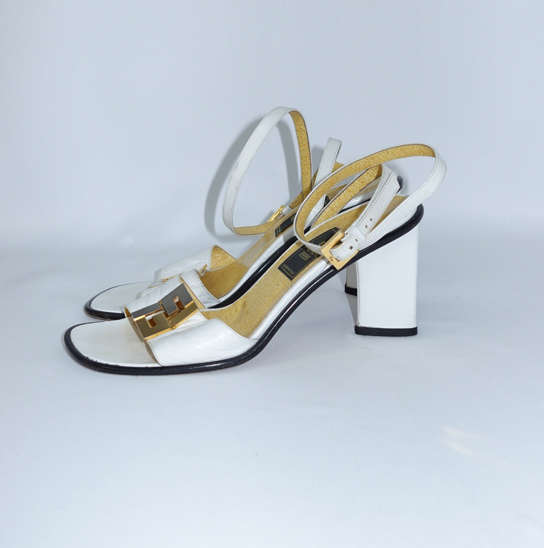 Fendi Sandal Heels 38