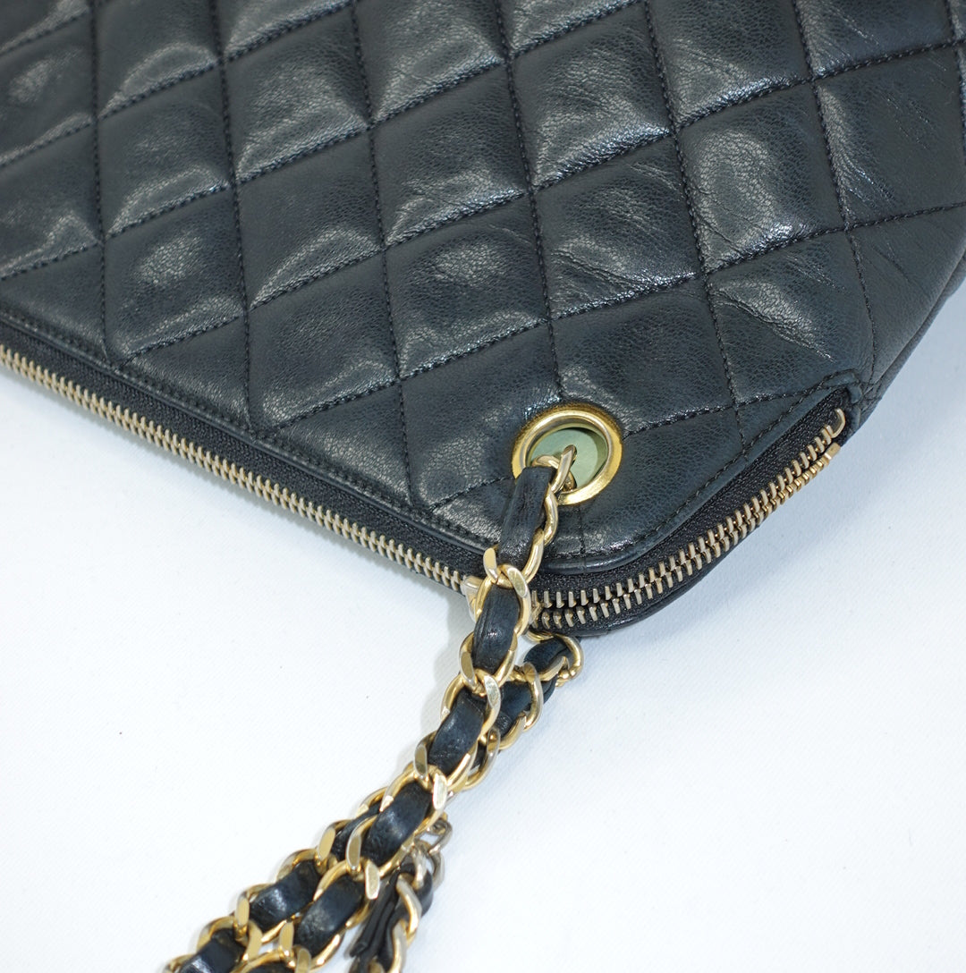 Chanel Quilted Dome Shoulder Bag