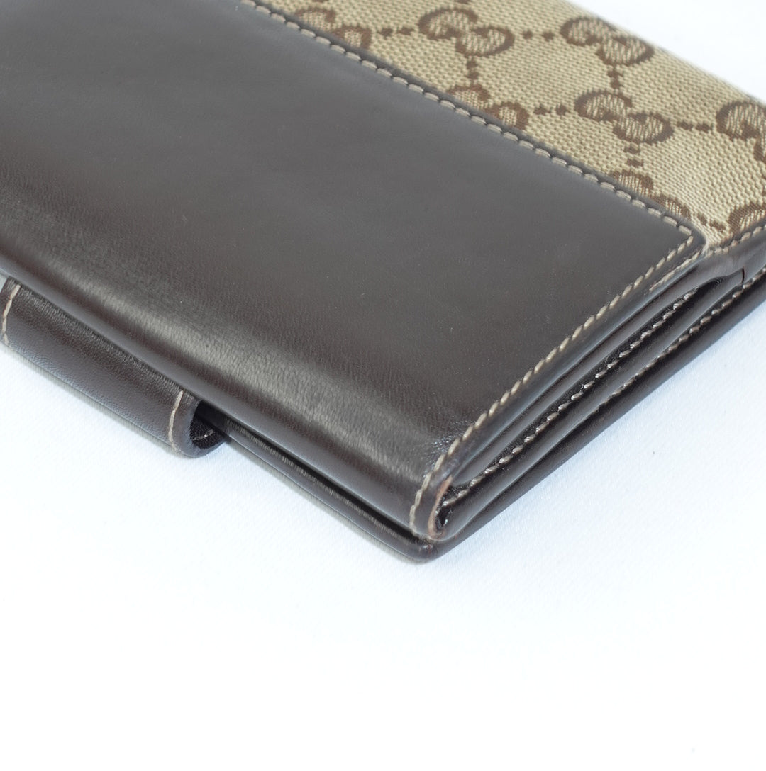 Gucci Brown Monogram Wallet