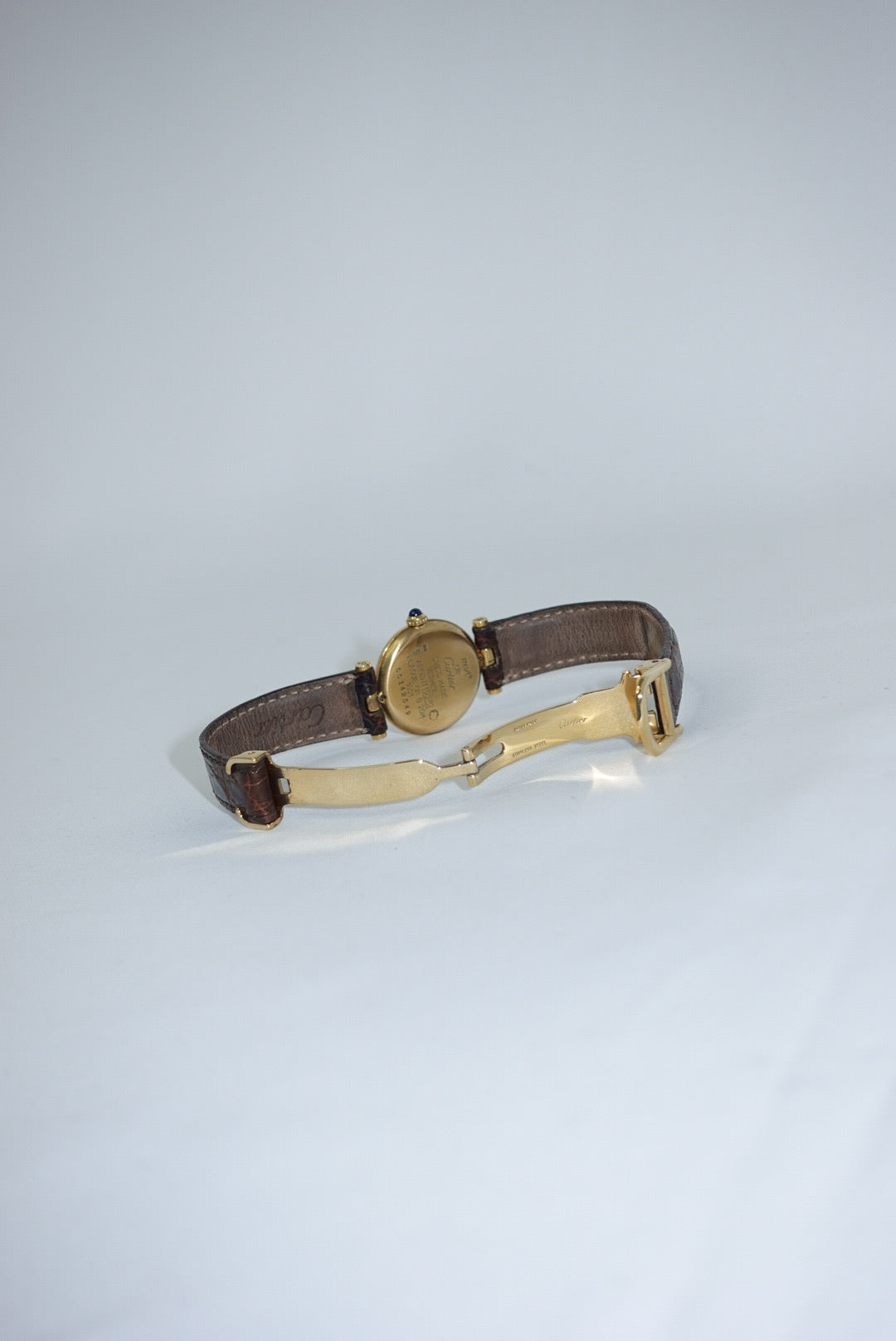 Cartier Must Vendôme 24mm  Gold Toned Vintage Watch