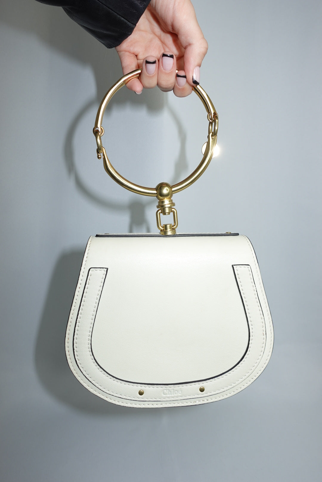 Chloé Cream Nile Bracelet Bag