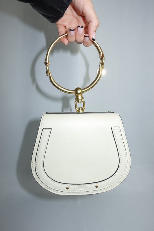 Chloé Cream Nile Bracelet Bag