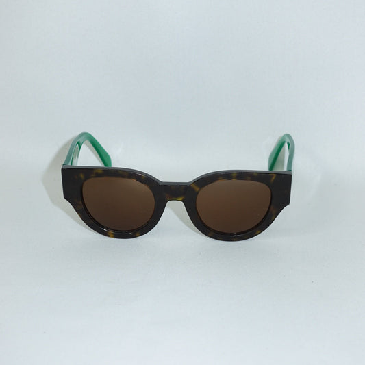 Celine Black and Green Sunglasses