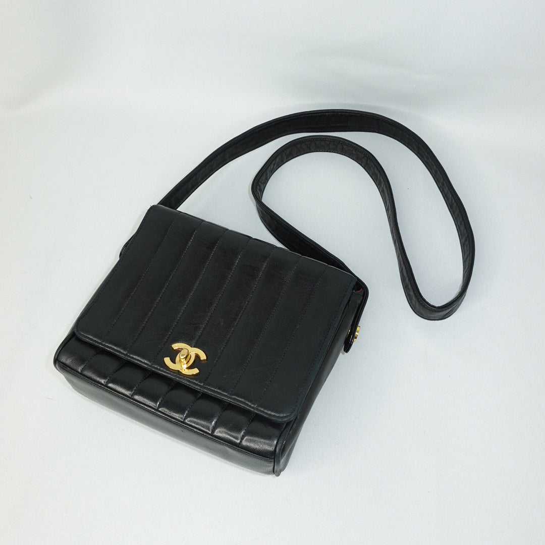Chanel Black Messenger Bag