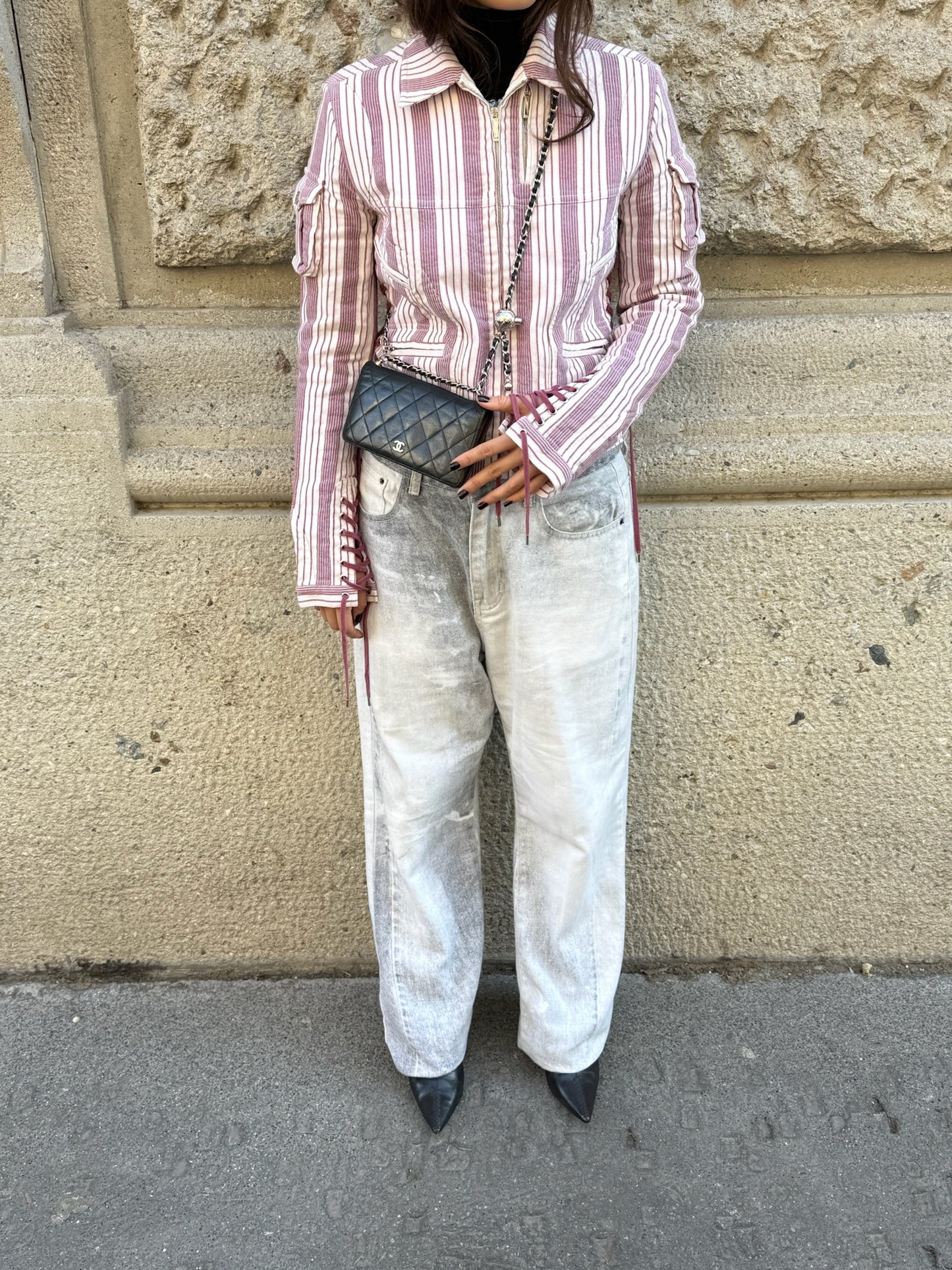 Christian Dior Striped Vintage Jacket