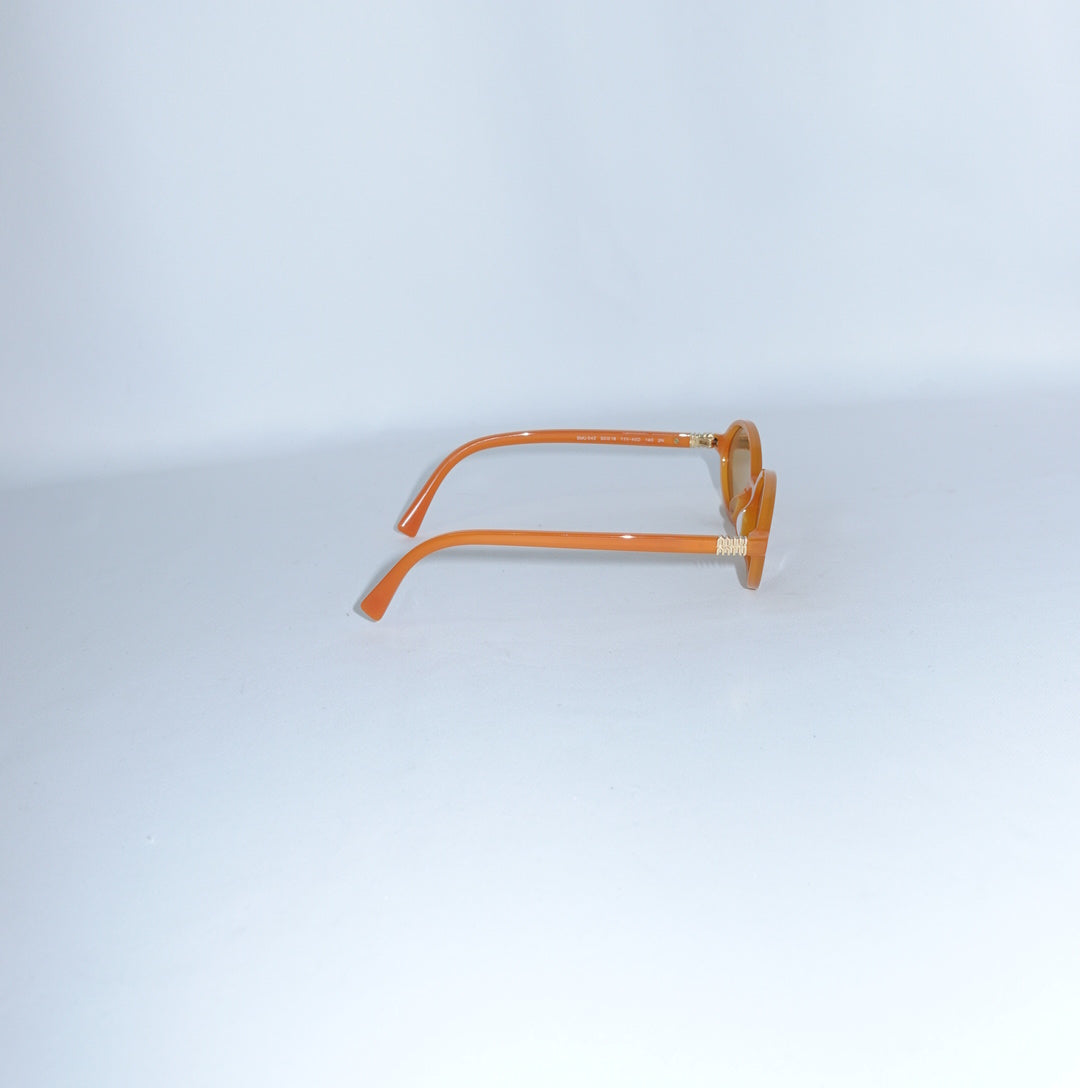 Miu Miu Orange Regard Sunglasses