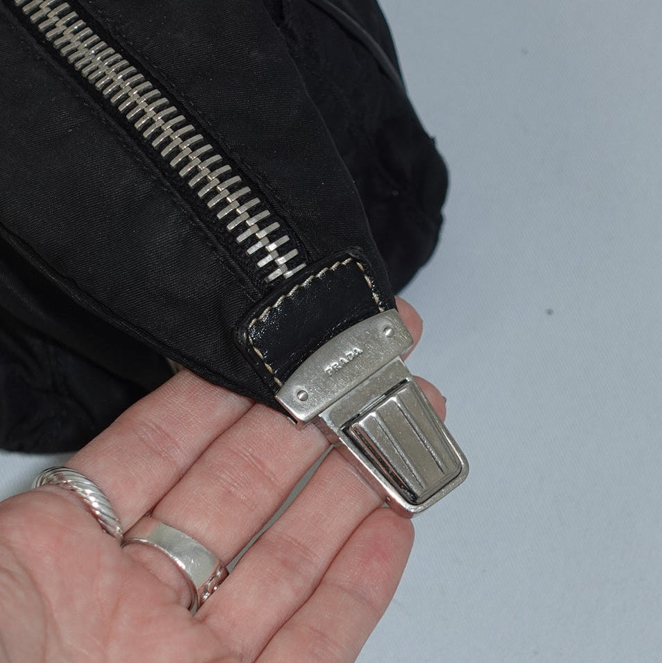 Prada Nylon Black Shoulder Bag