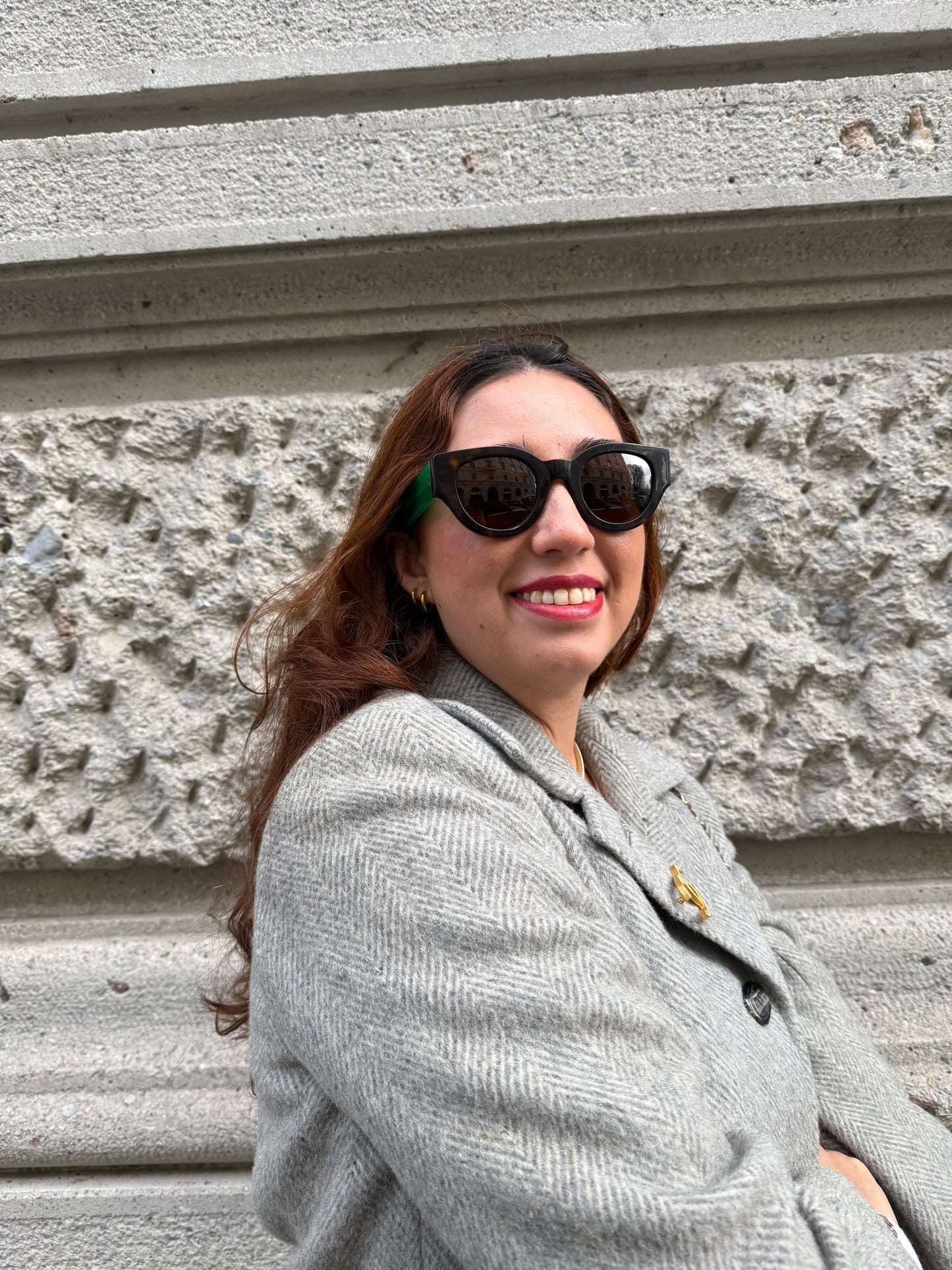 Celine Black and Green Sunglasses