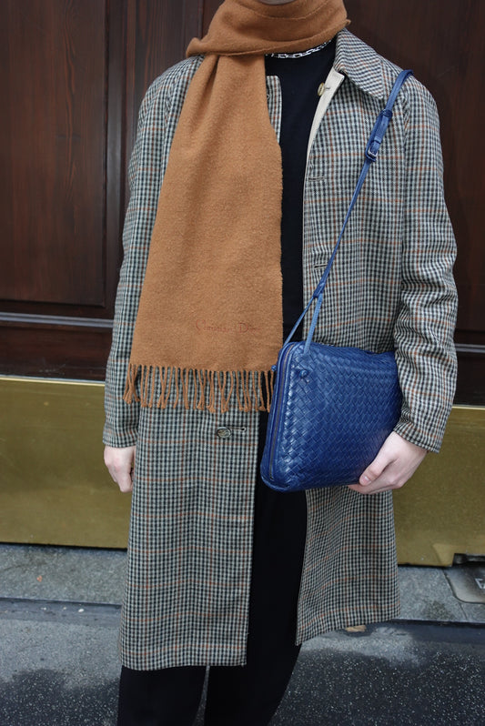 Christian Dior Vintage Caramel Scarf