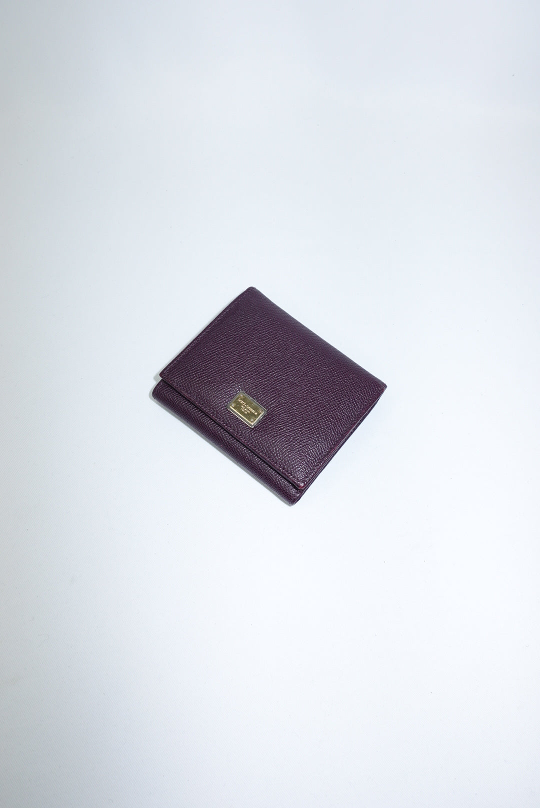 Dolce & Gabbana Small Plum Wallet