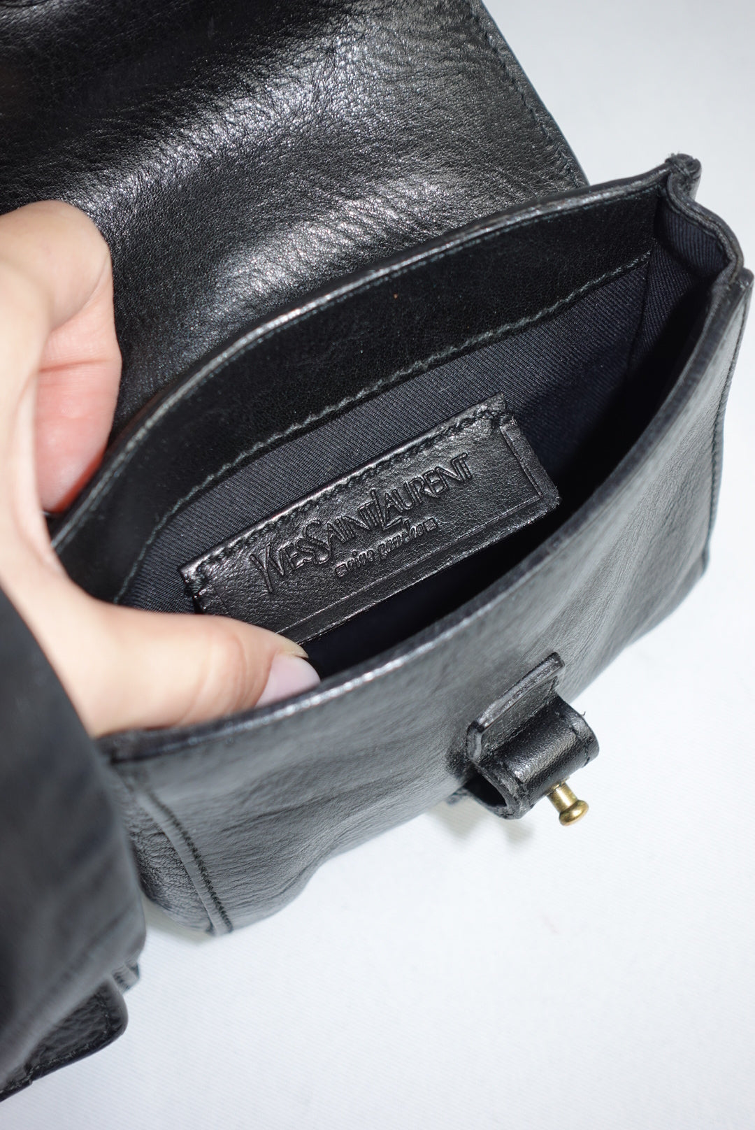 Yves Saint Laurent Vintage Black Bandoulière