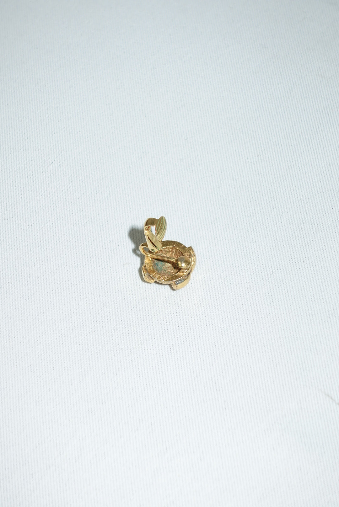 Orecchini vintage con clip e logo Chanel CC