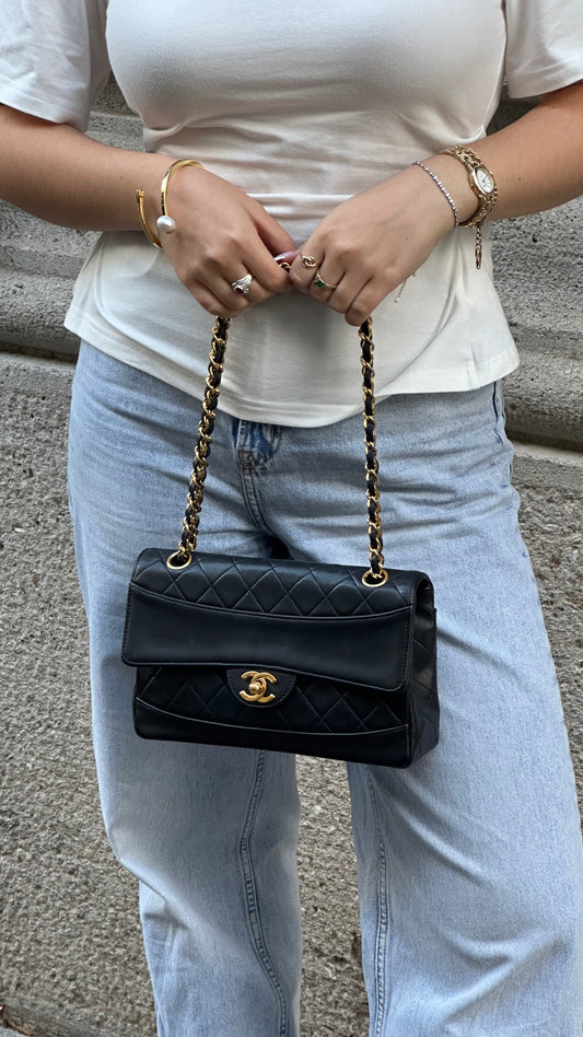 Chanel Timeless Single Flap Quilted Lambskin Bag