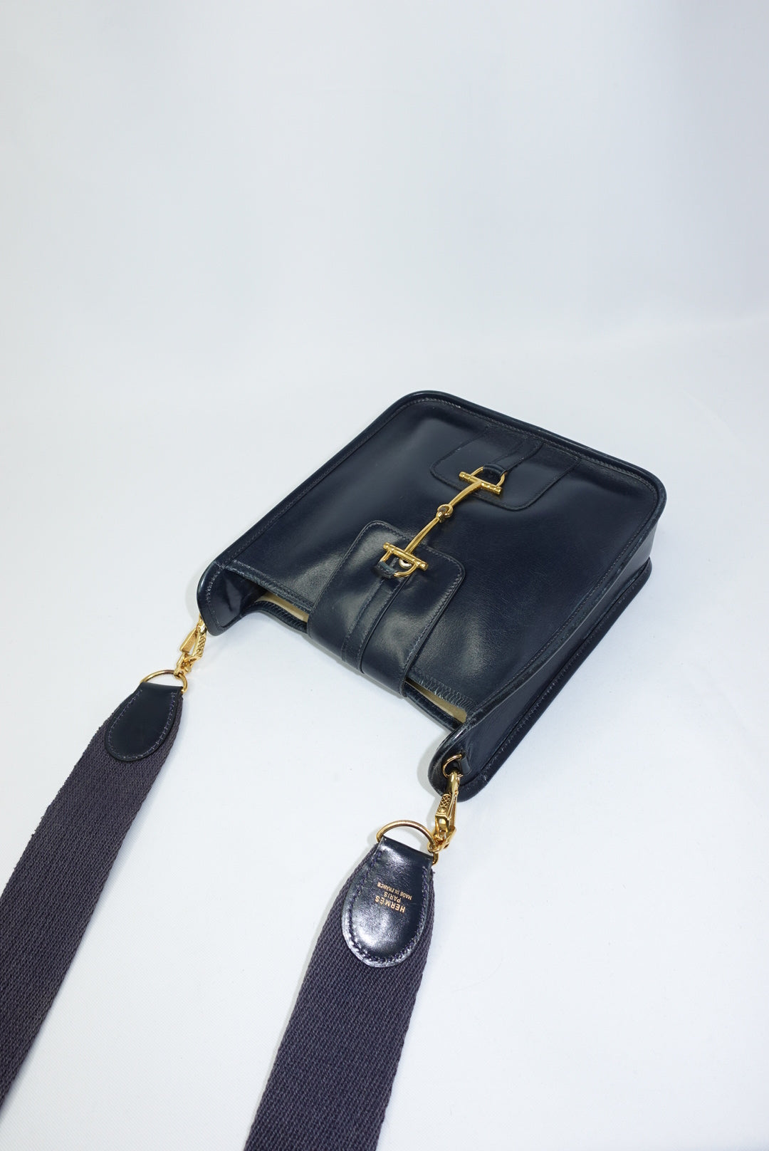 Hermès Vintage Evelyn Navy Special Edition