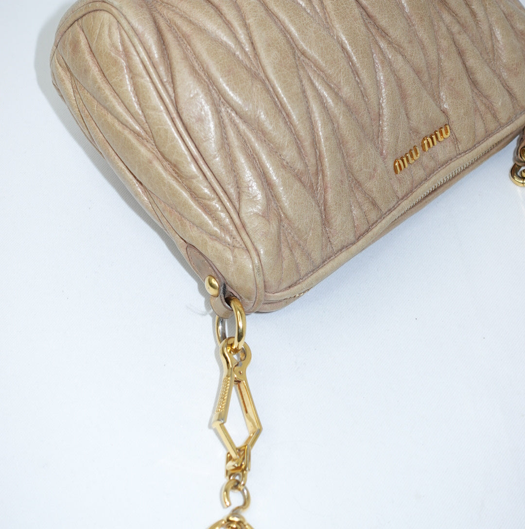 Miu Miu Beige Crossbody