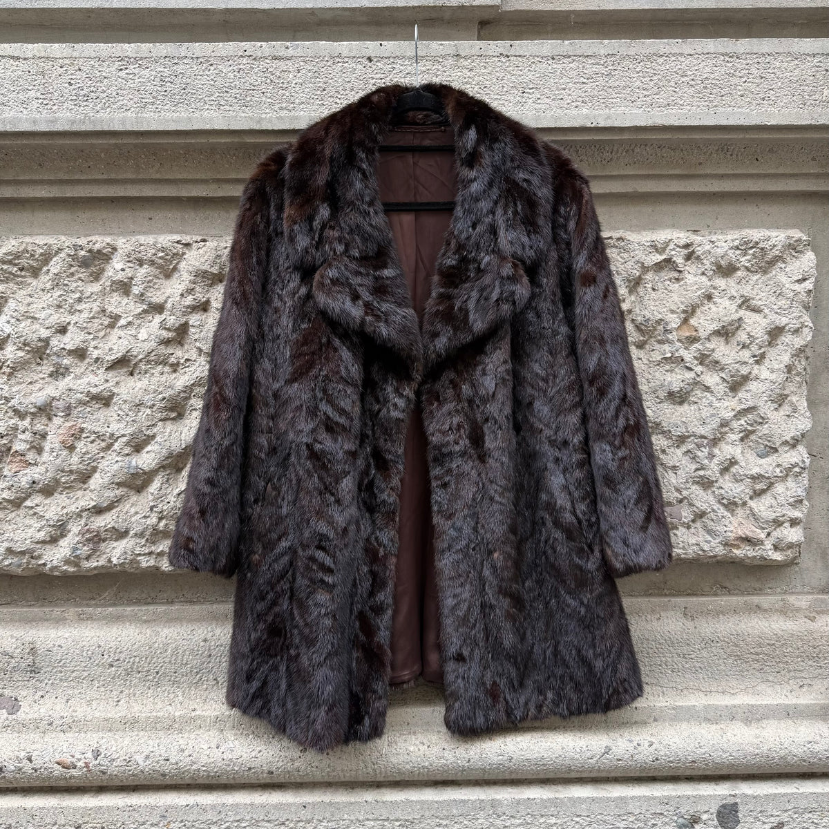 Mink Brown Fur Coat