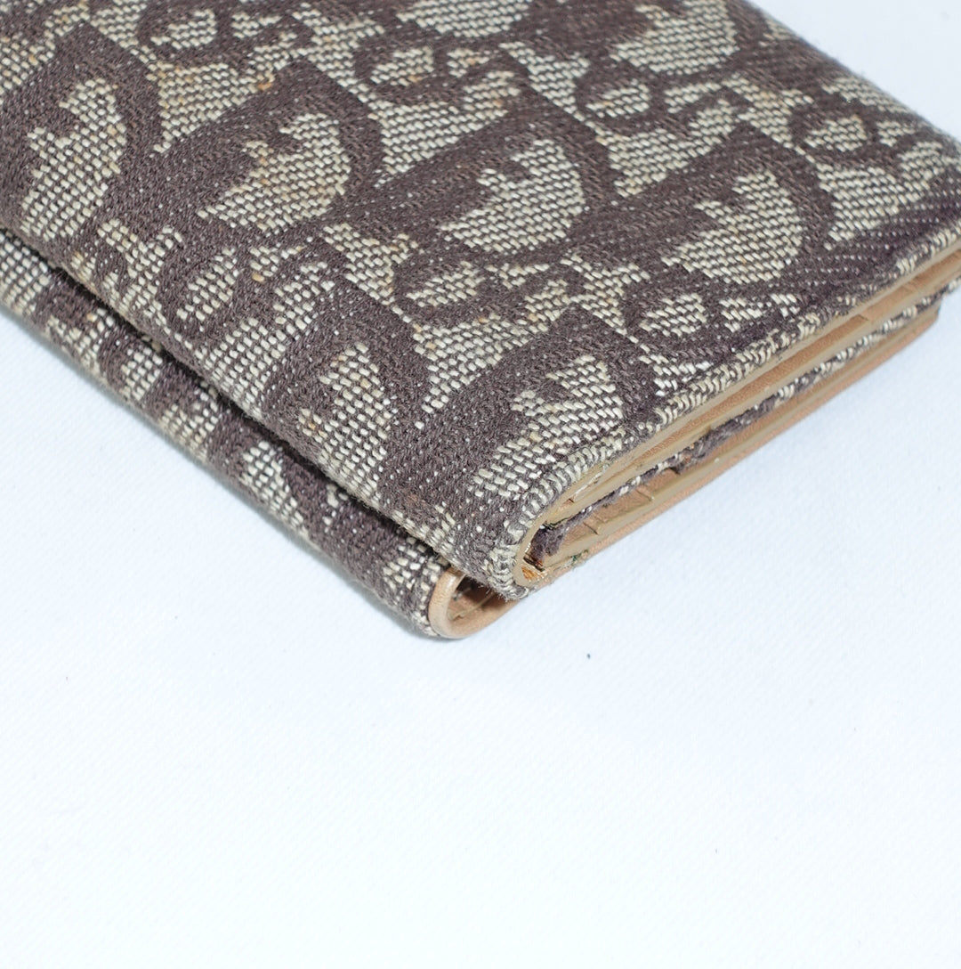 Dior Brown Monogram Wallet