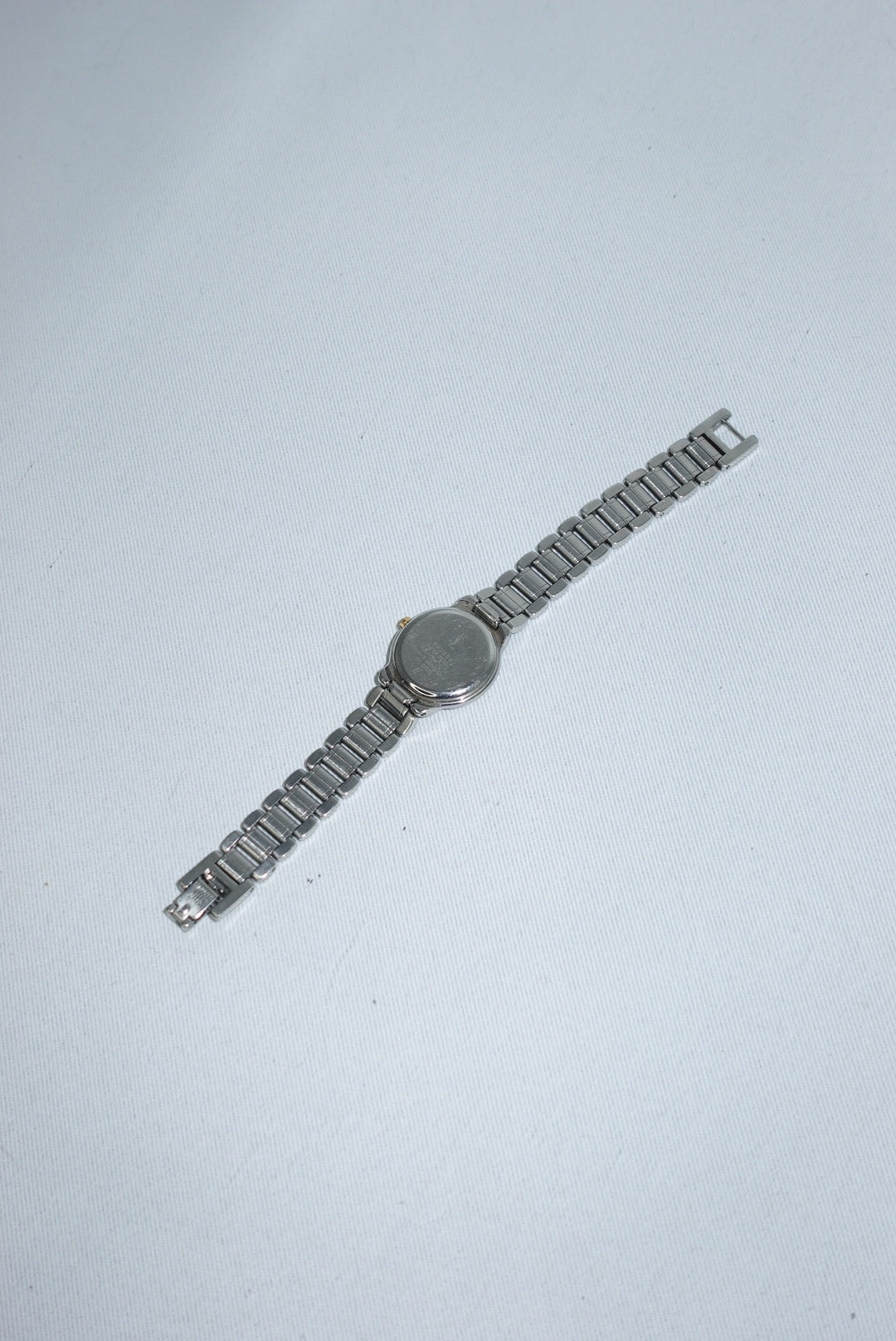 Orologio vintage Yves Saint Laurent color argento con quadrante piccolo