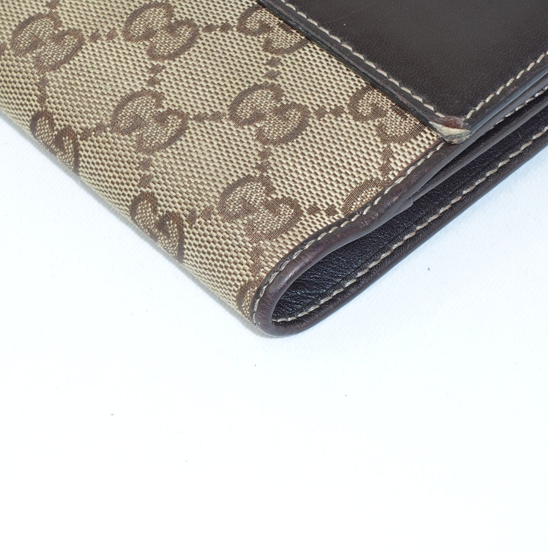 Gucci Brown Monogram Wallet