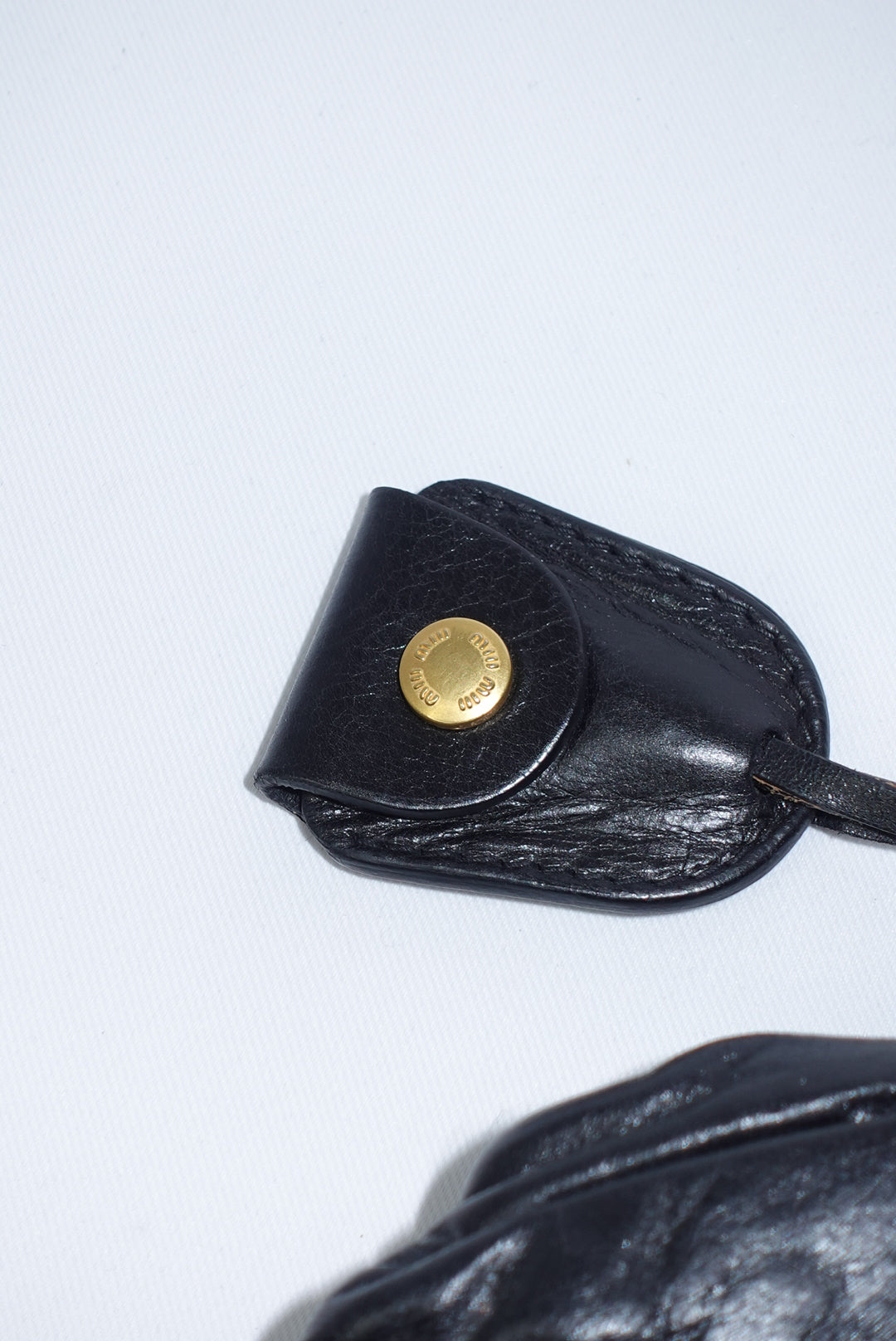 Miu Miu Black Coffer Pochette