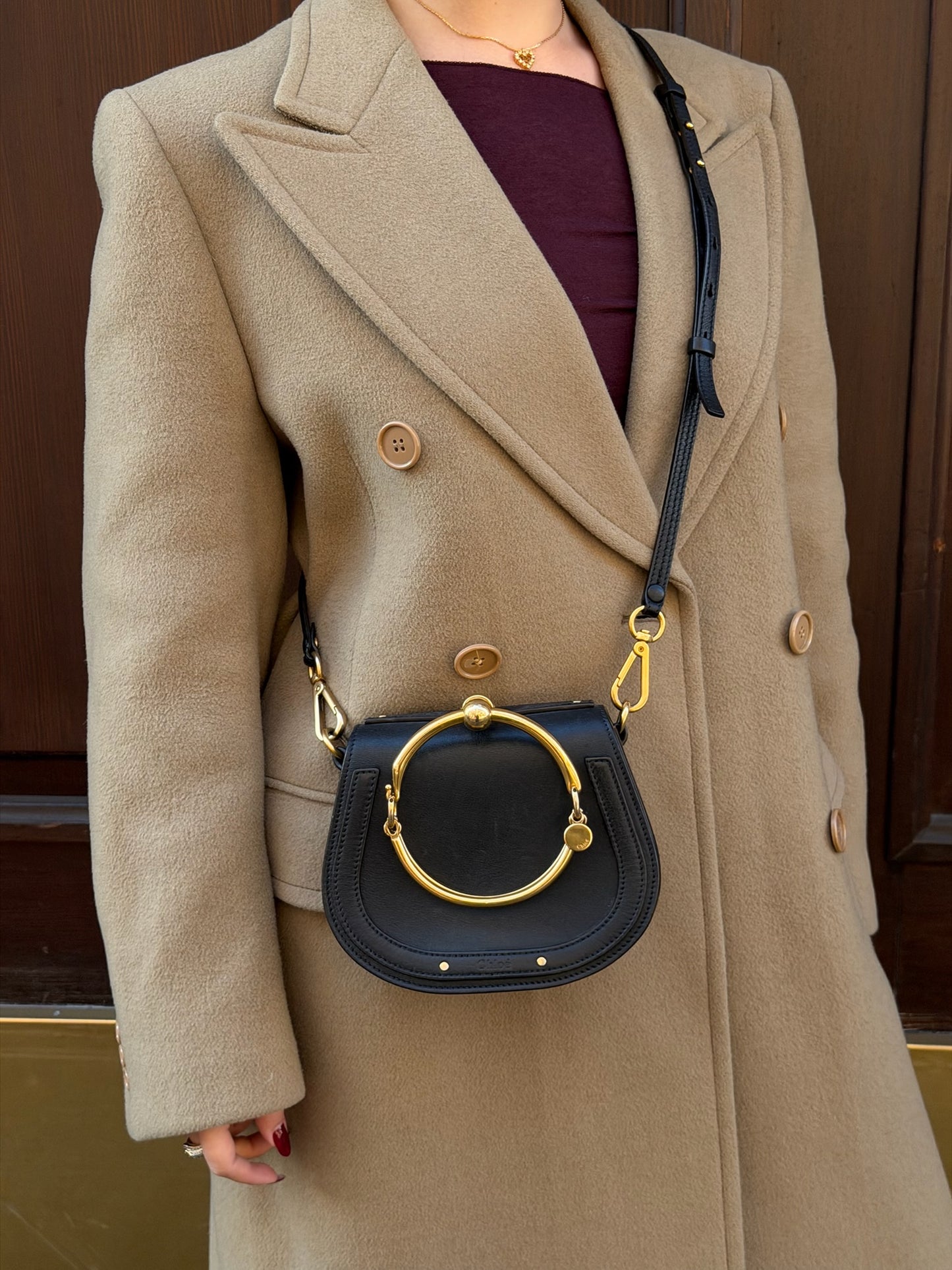 Chloé Black Nile Bracelet Bag