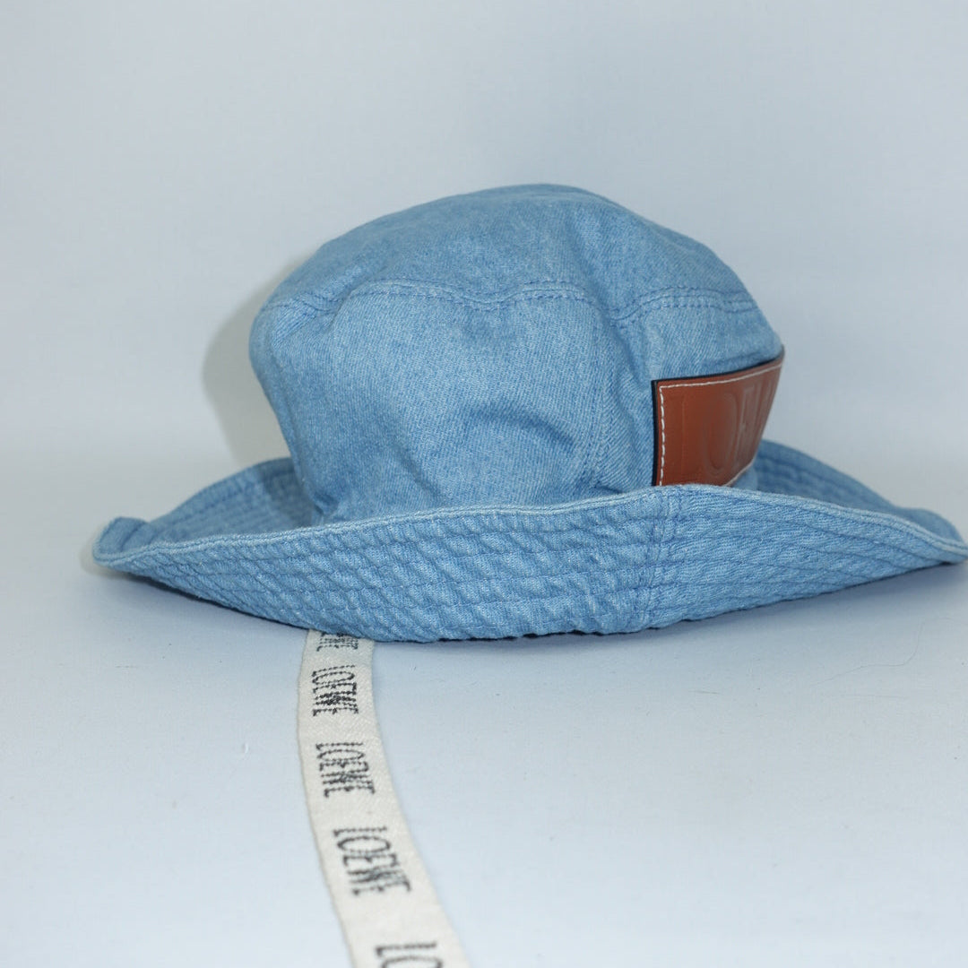 Cappello da pescatore vintage in denim Loewe