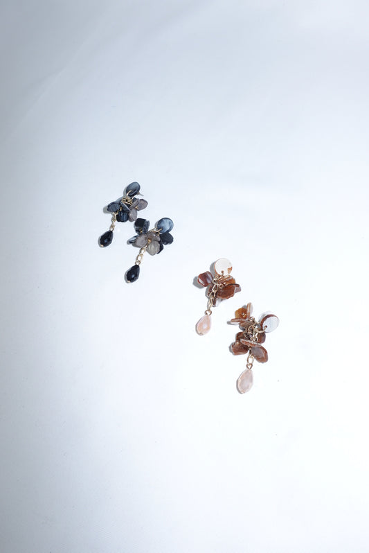 Floral Colorful Earrings in Acrylic
