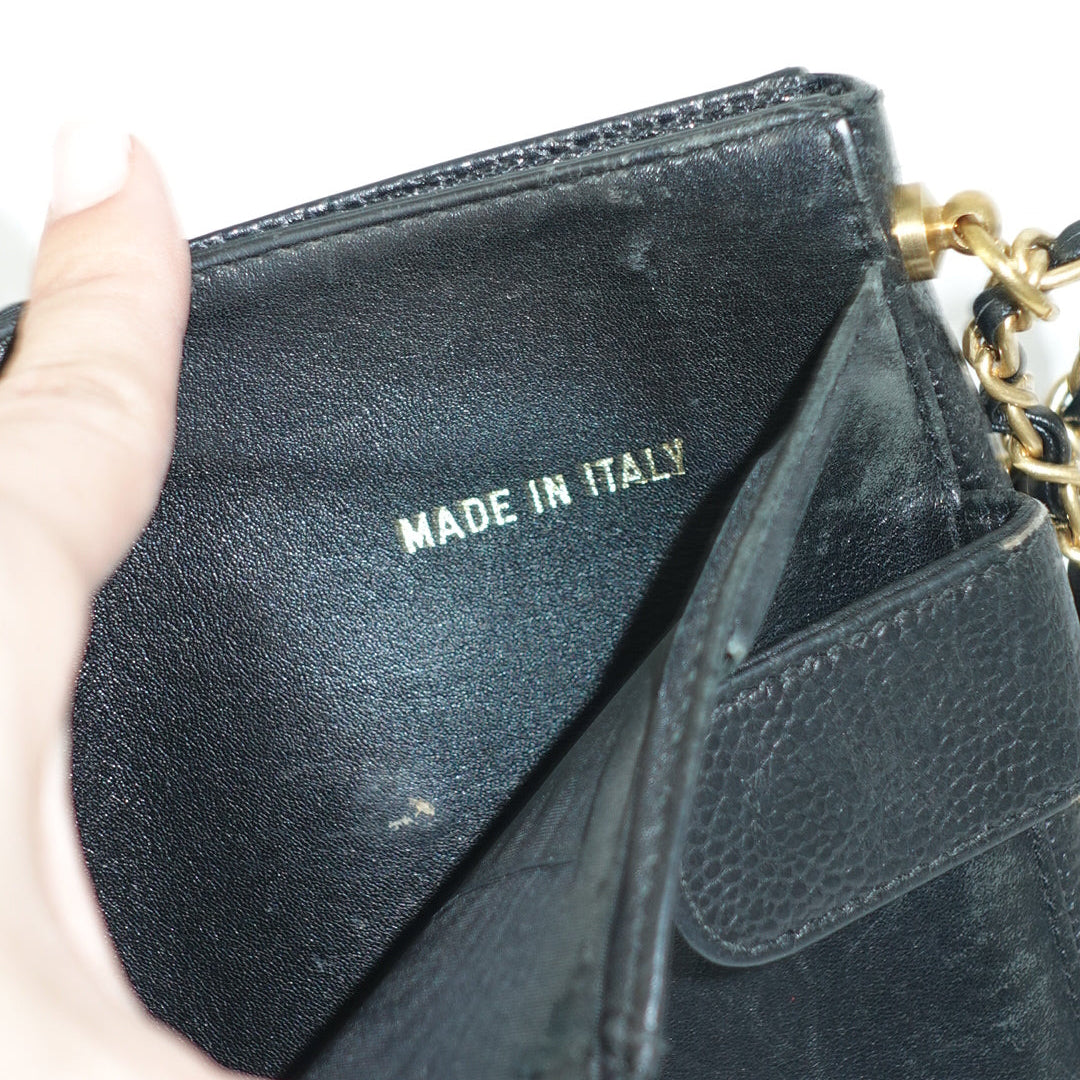 Chanel Mini Wallet w/ Chain