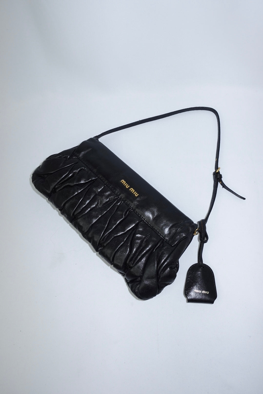 Miu Miu Black Coffer Pochette