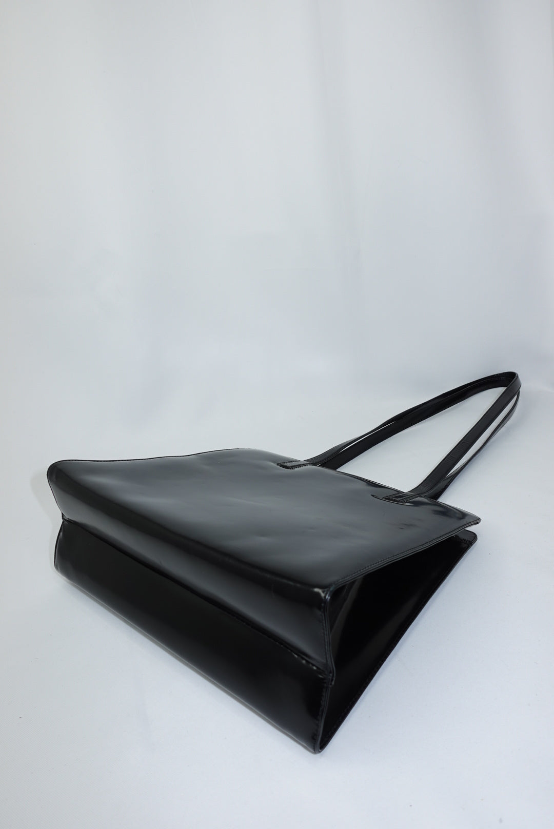 Salvatore Ferragamo Vintage Black Shoulder Gancini Bag