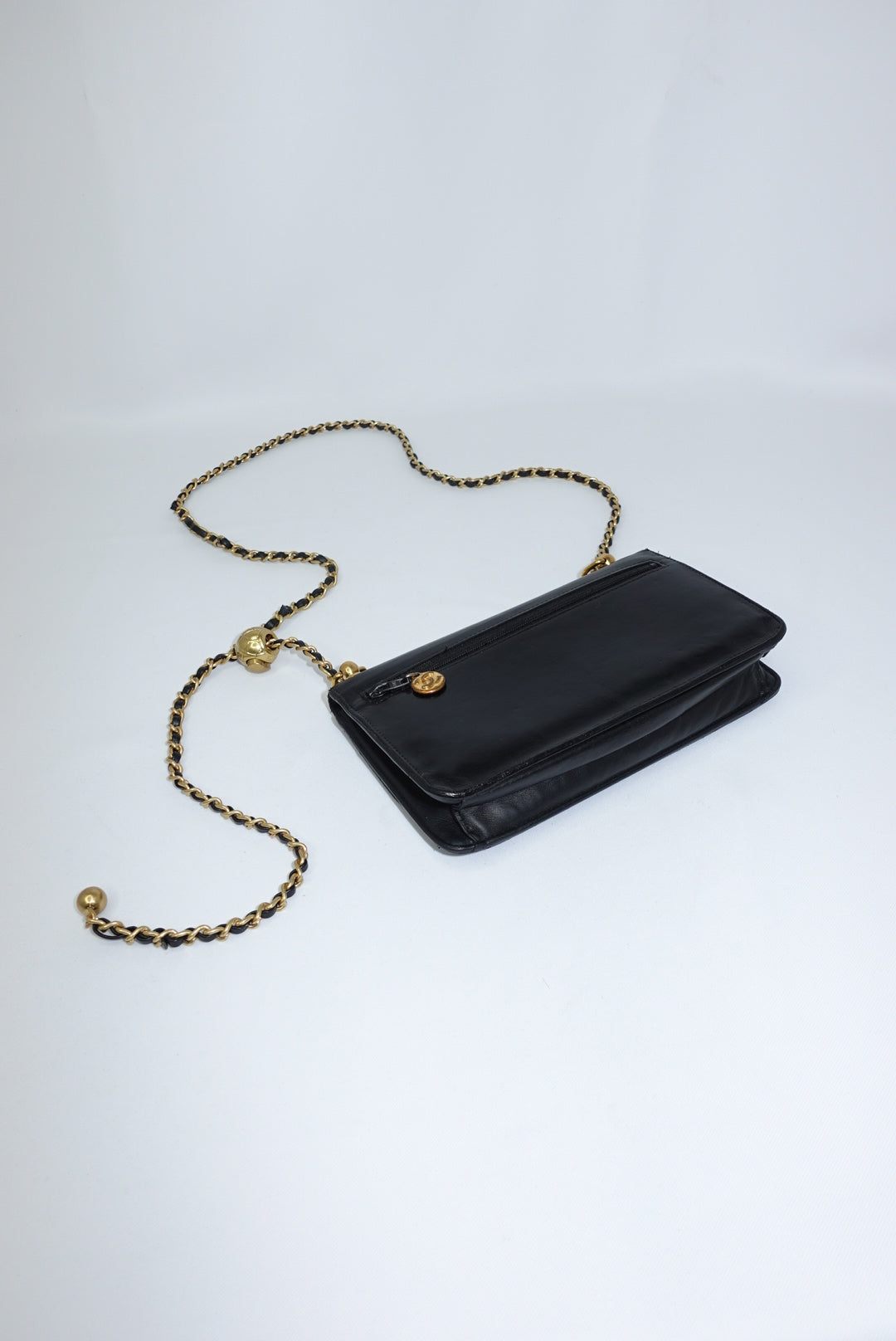 Re-Worked Chanel CC Flap Vintage W.O.C Lambskin