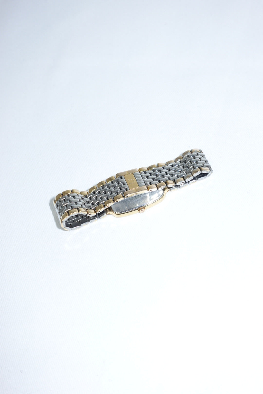 Omega Rectangular Large De Ville Gold Watch