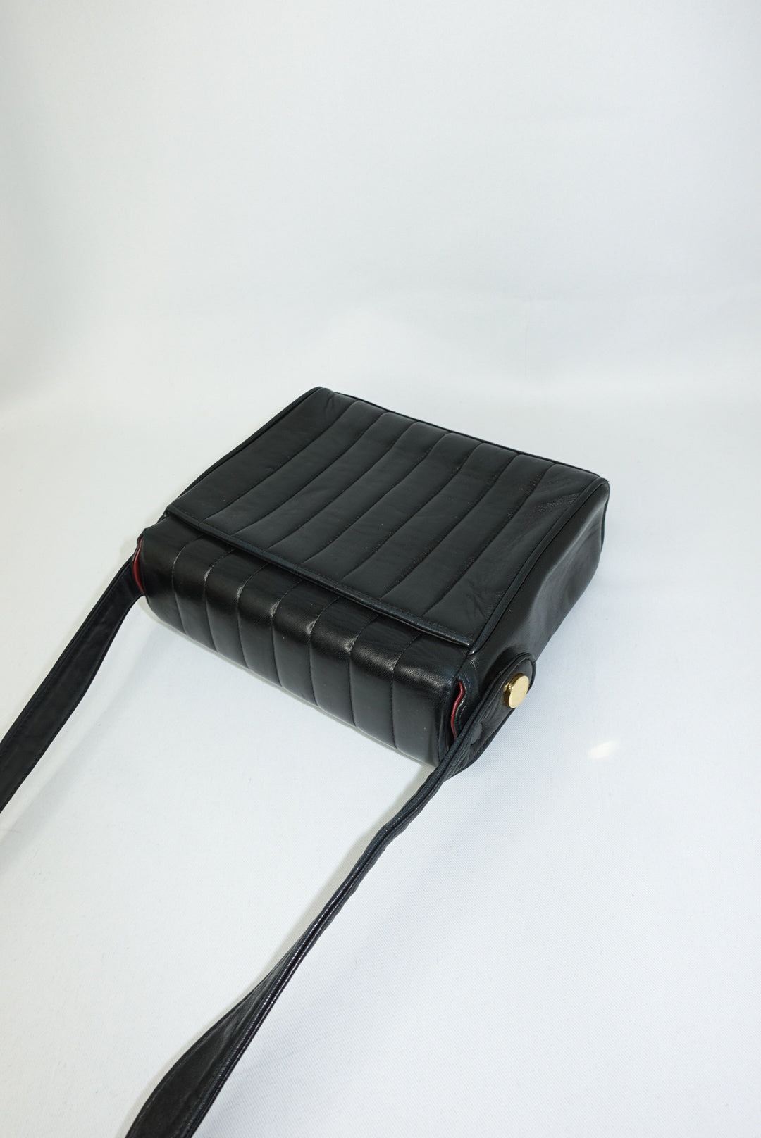 Borsa a tracolla Chanel Vintage in pelle di agnello trapuntata