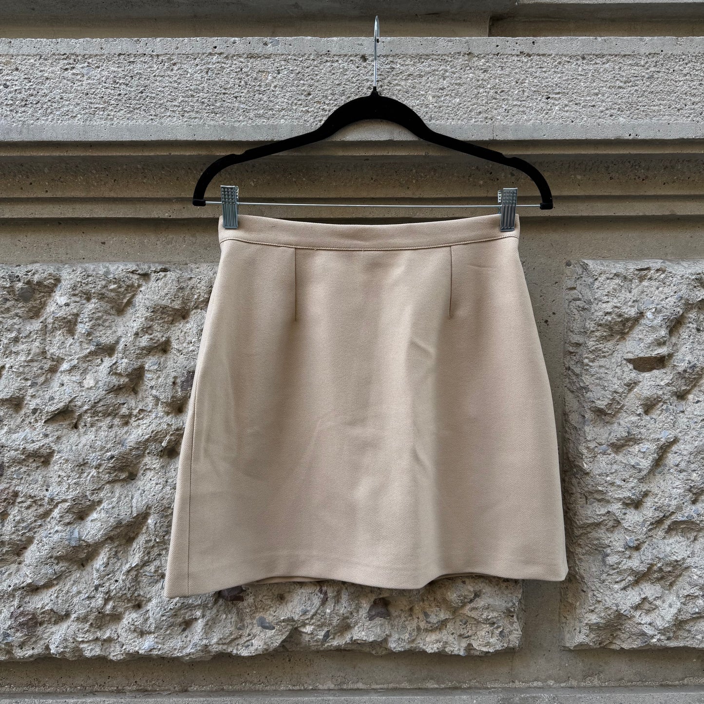 Beige Tailored Set (skirt + blazer)