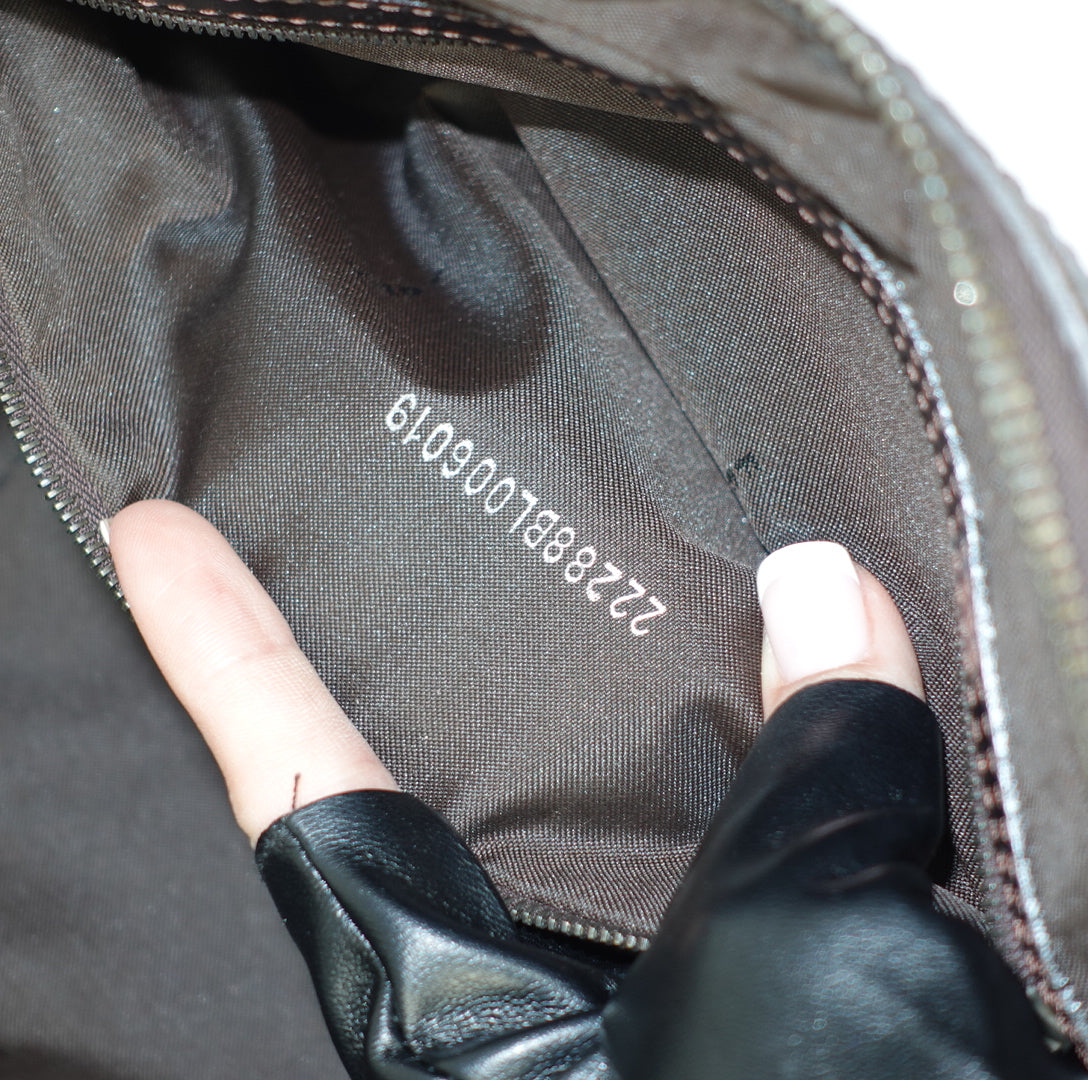 Fendi Bassotto Zucca Brown Bag