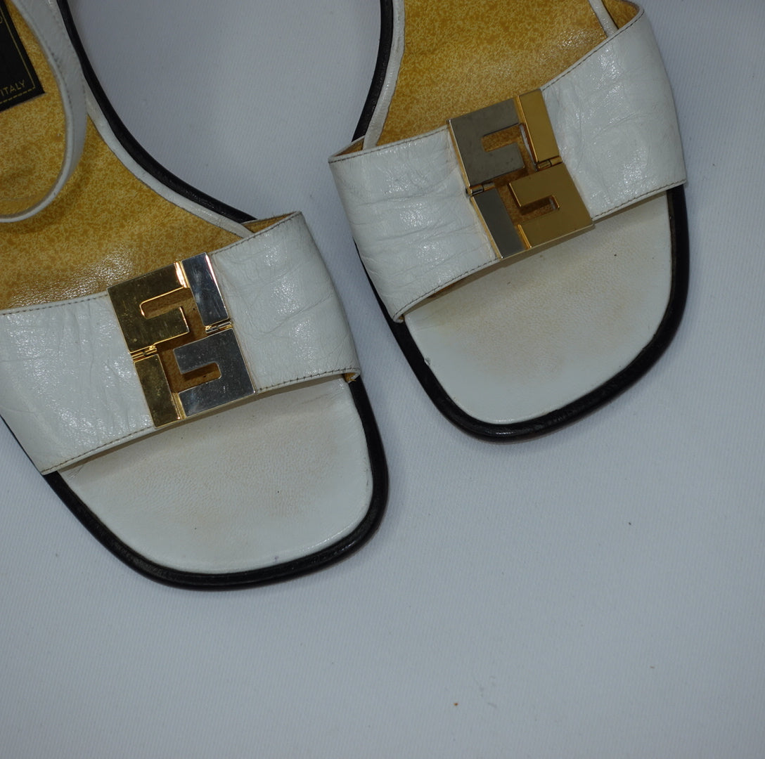 Fendi Sandal Heels 38