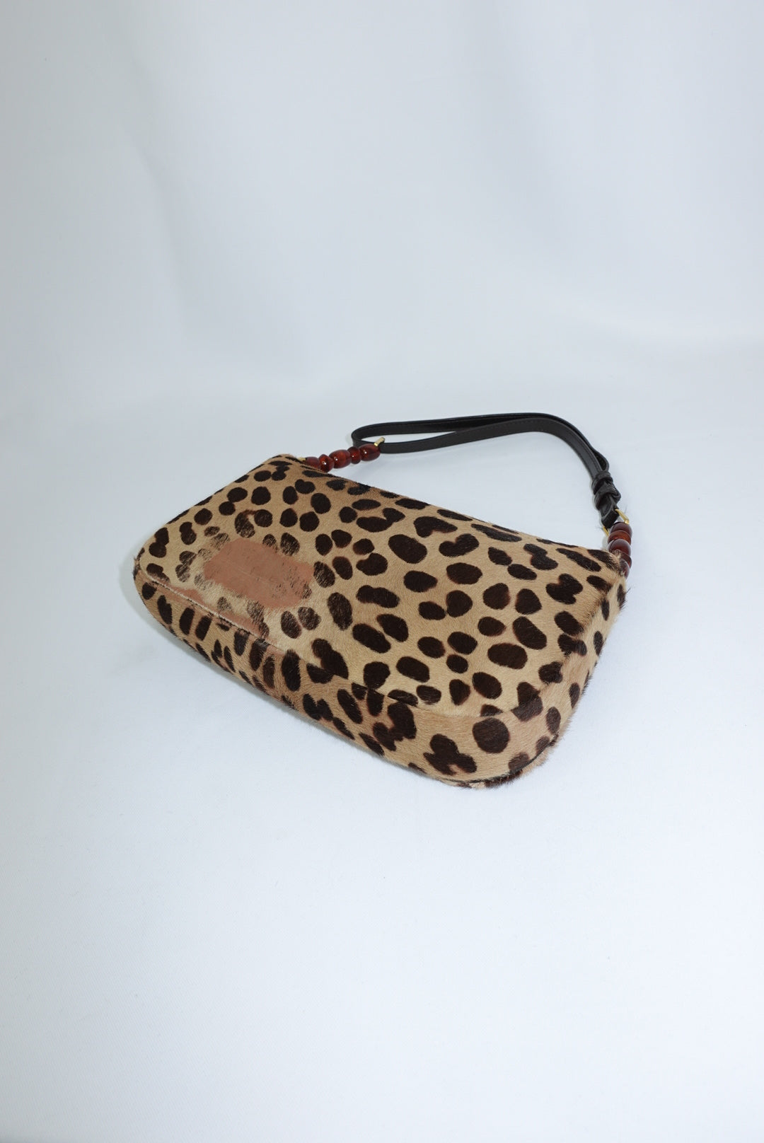 Christian Dior Malice Cheetah Ponyhair Shoulder Bag