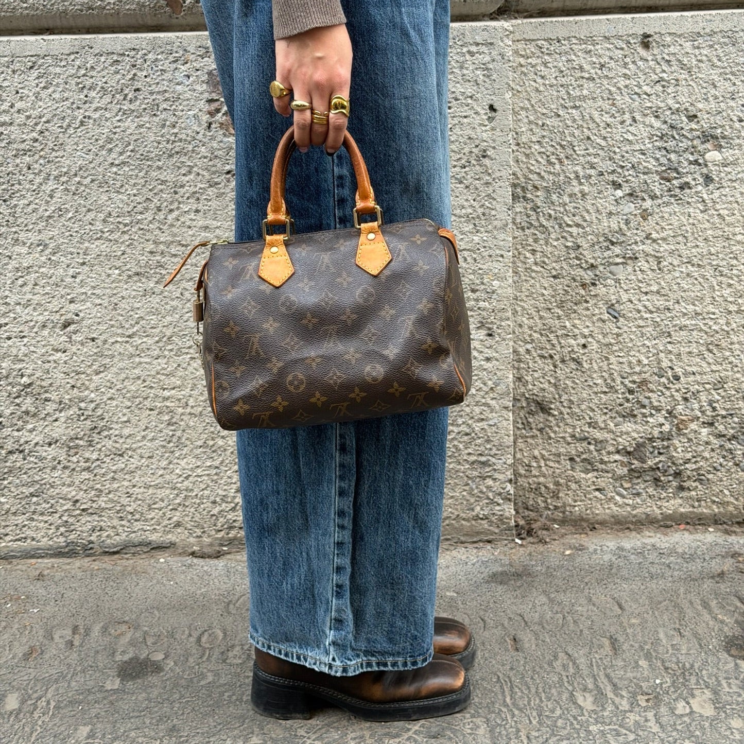Louis Vuitton Speedy 25 Monogram Bag