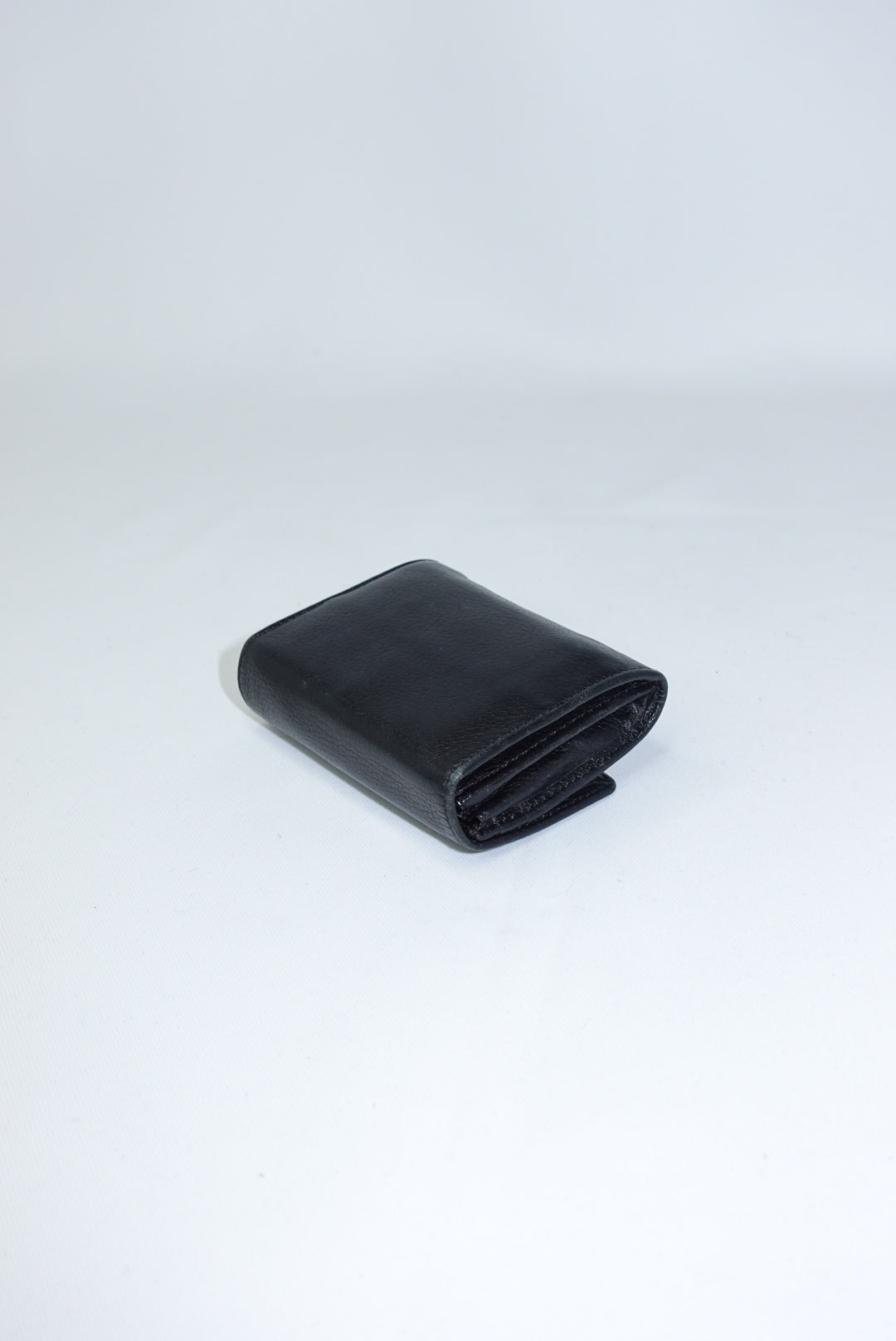 Celine Black Leather Vintage Wallet