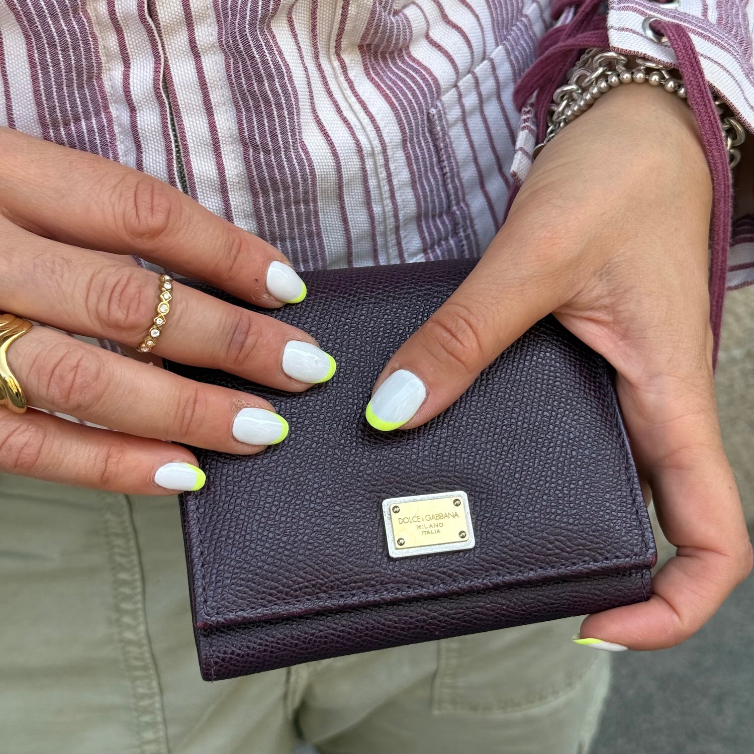 Dolce & Gabbana Plum Wallet