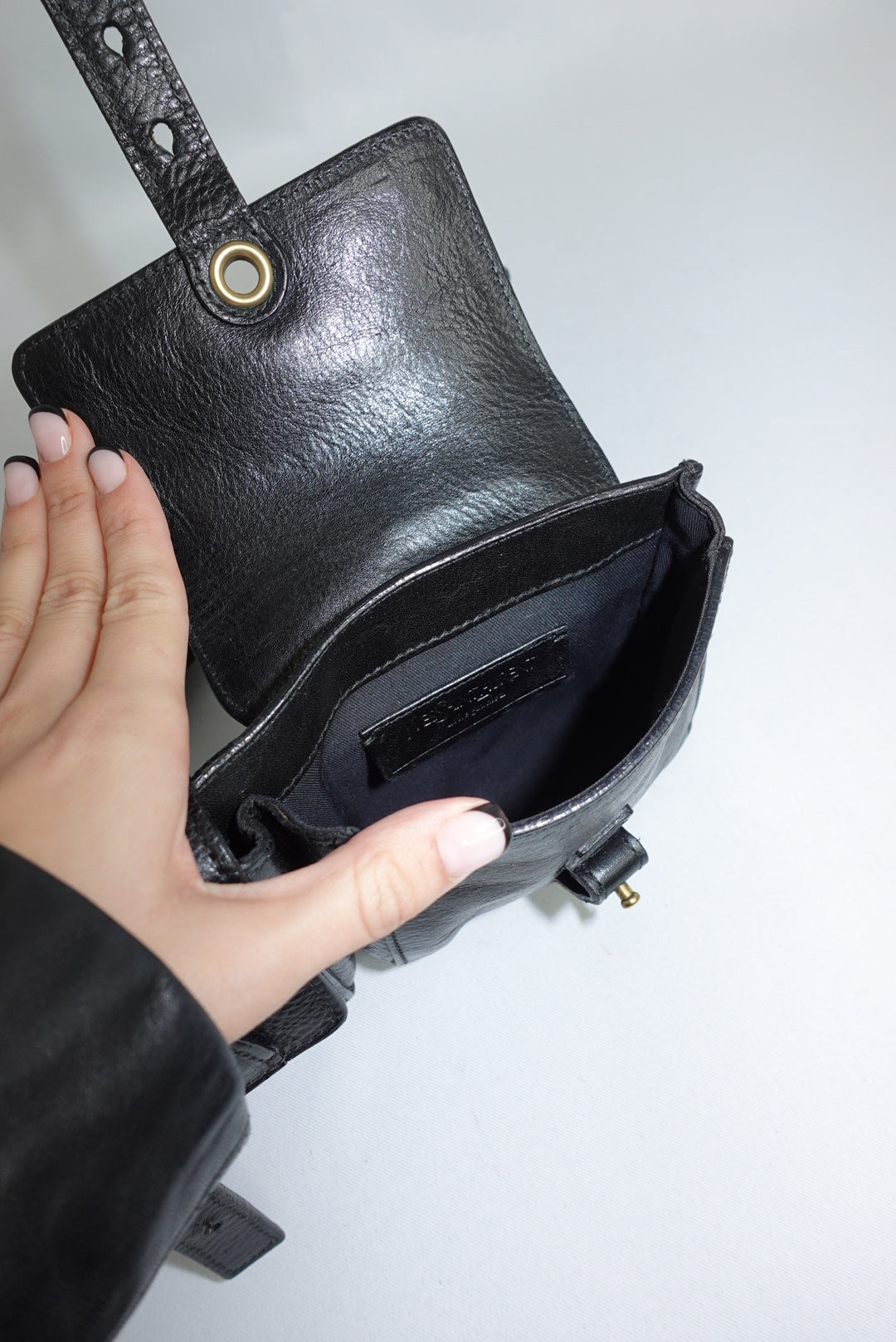 Yves Saint Laurent Vintage Black Bandoulière