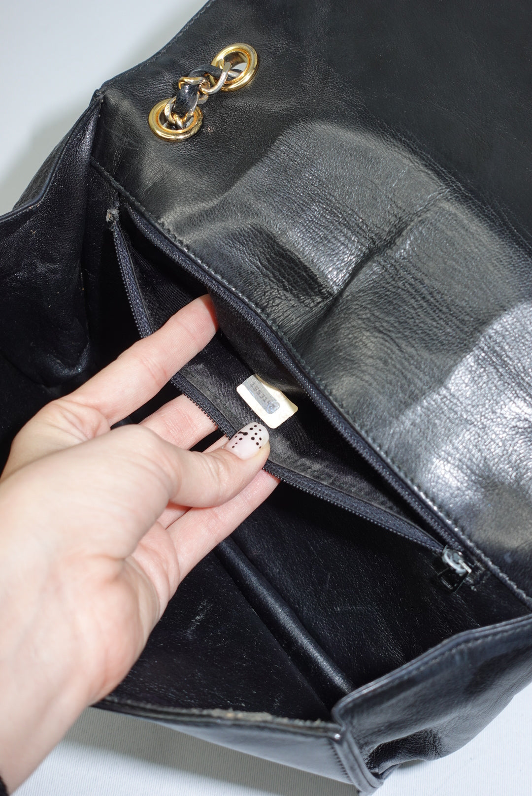 Chanel Vintage Embroidered CC Logo Camera Bag