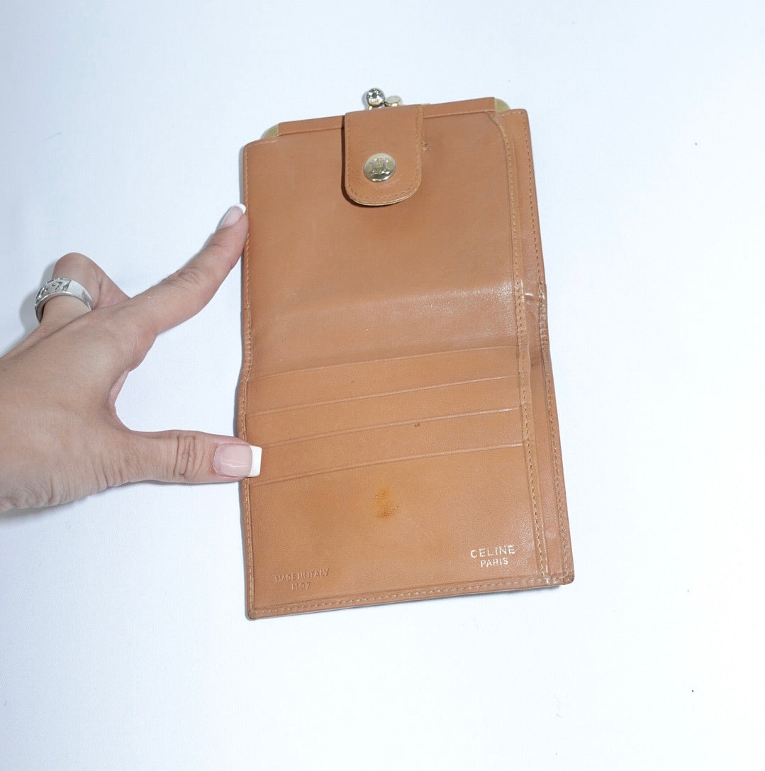 Celine Macadam Vintage Wallet