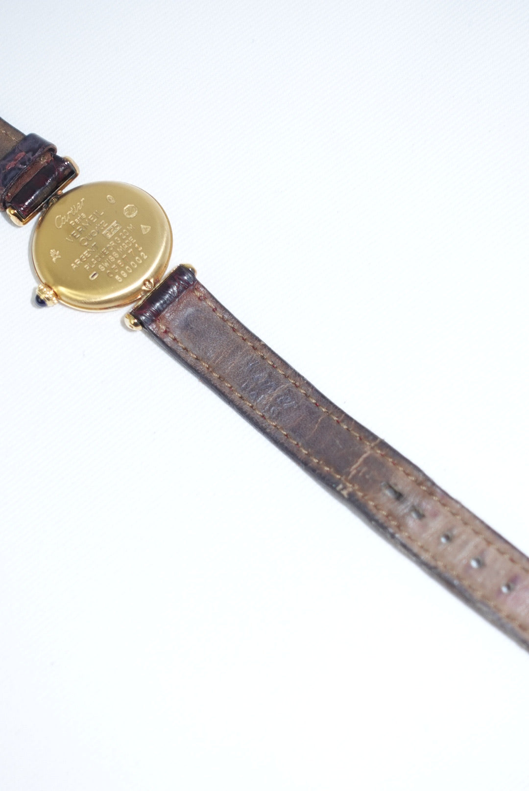 Cartier Must Colisée 24mm Gold Plated Vintage Watch