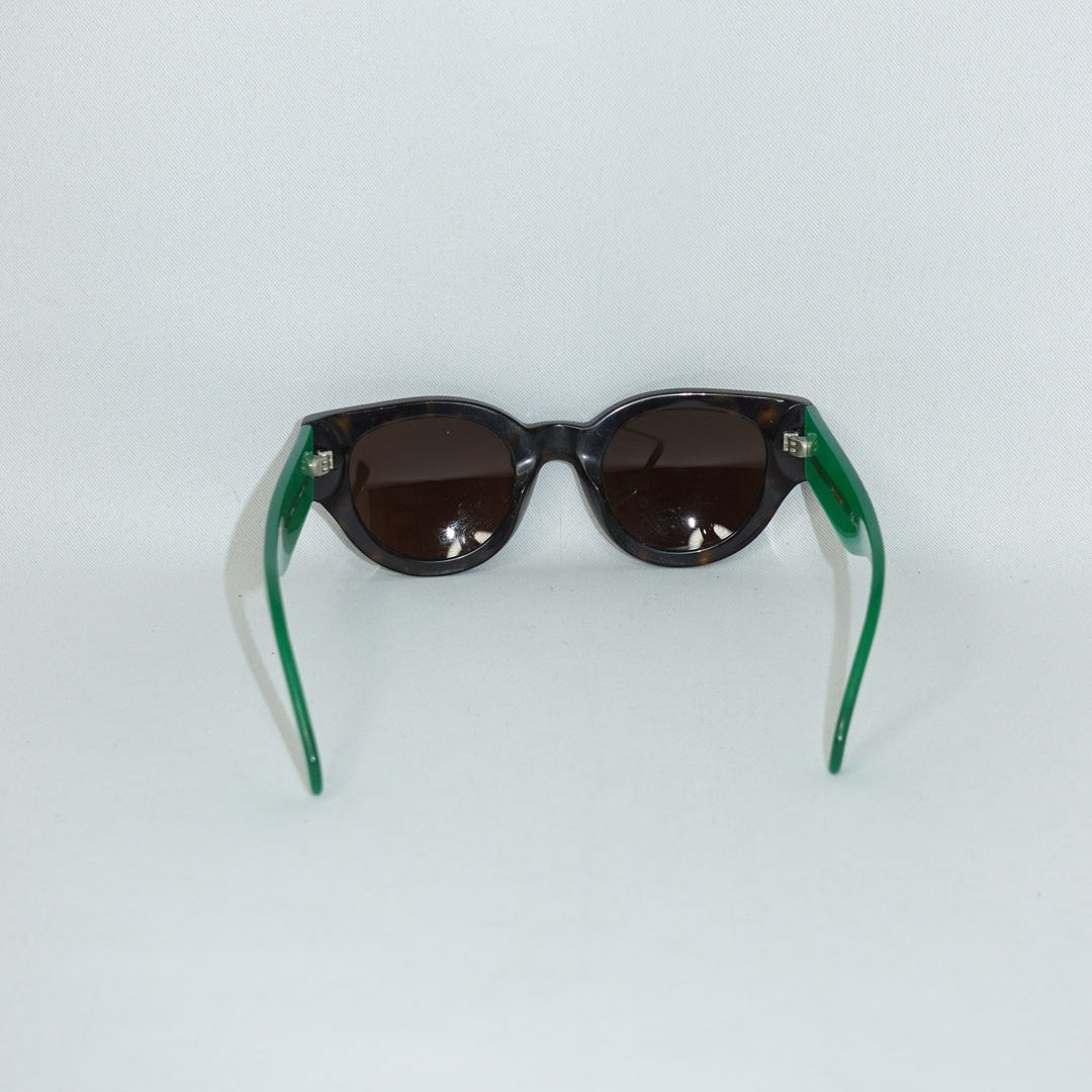 Celine Black and Green Sunglasses
