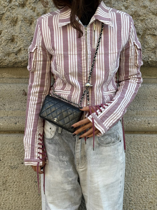 Christian Dior Striped Vintage Jacket