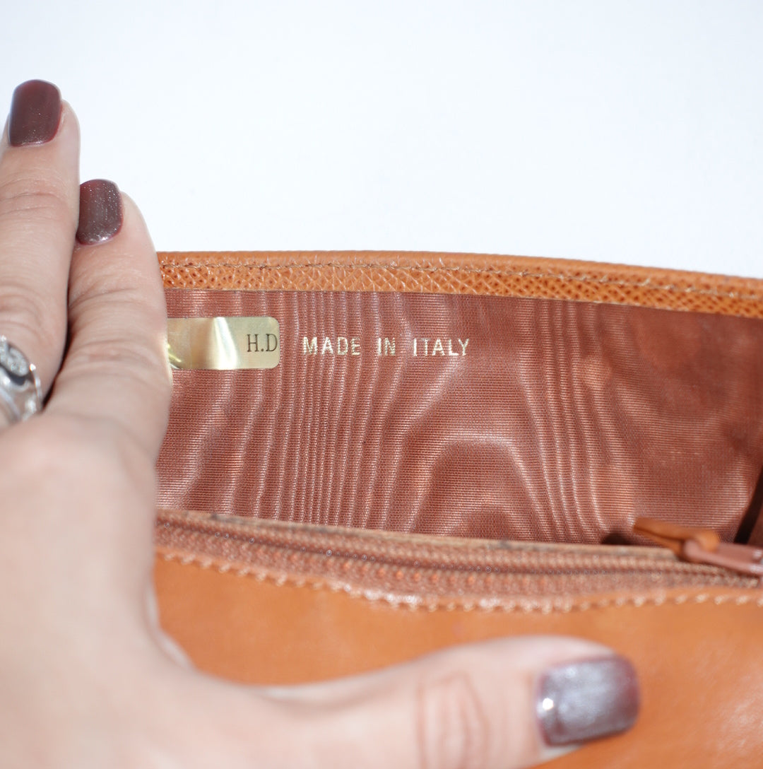 Chanel Caramel Wallet w/Chain