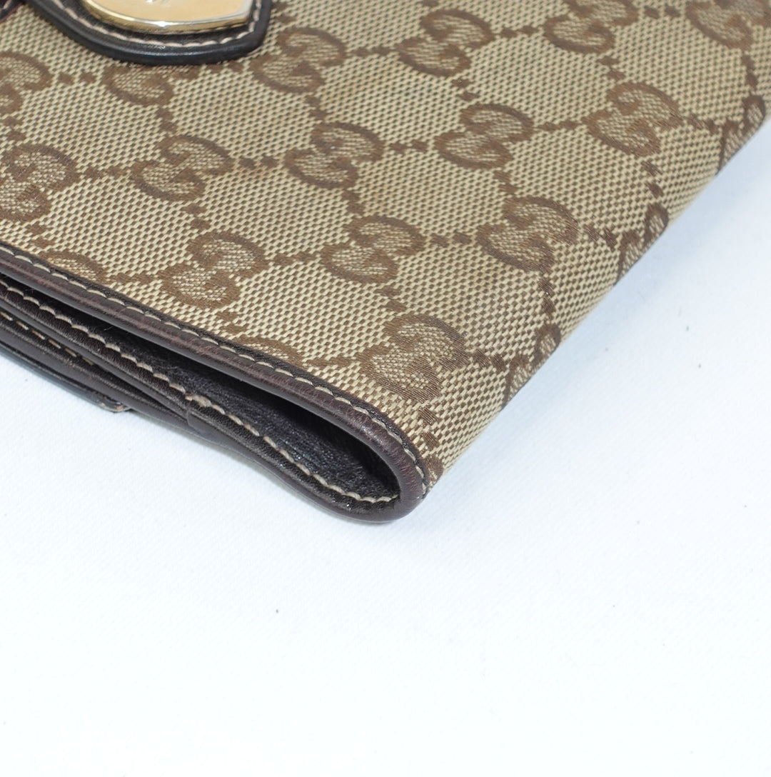 Gucci Brown Monogram Wallet