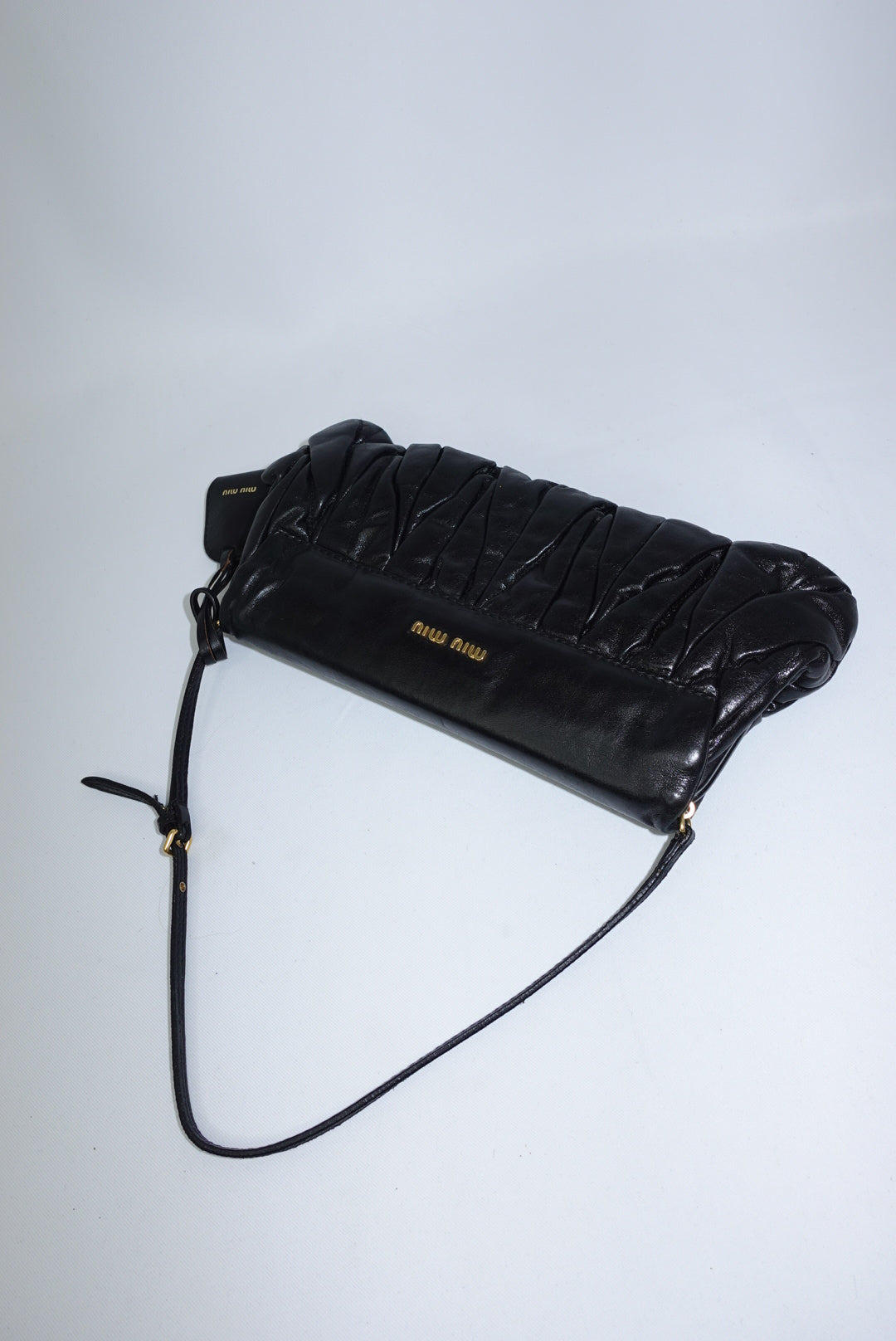 Miu Miu Black Coffer Pochette